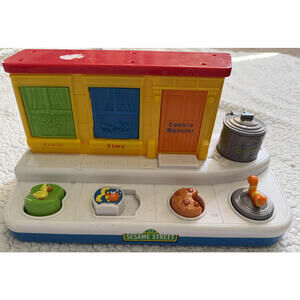 Vintage 2004 Fisher Price Sesame Street Pop Up